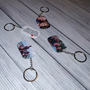 Брелки с фото