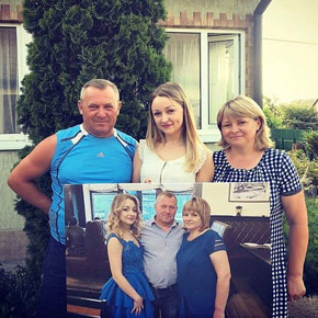 Фото на холсте 70x100 см