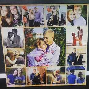 Фотоколлаж на холсте 60x60 см