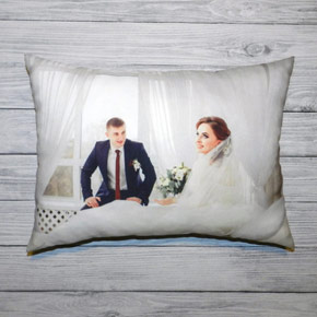 Фото на подушке 30x40 на годовщину