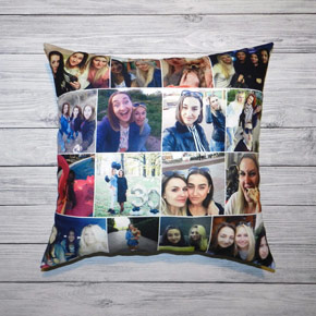 Фотоколлаж на подушке 40x40 подруге